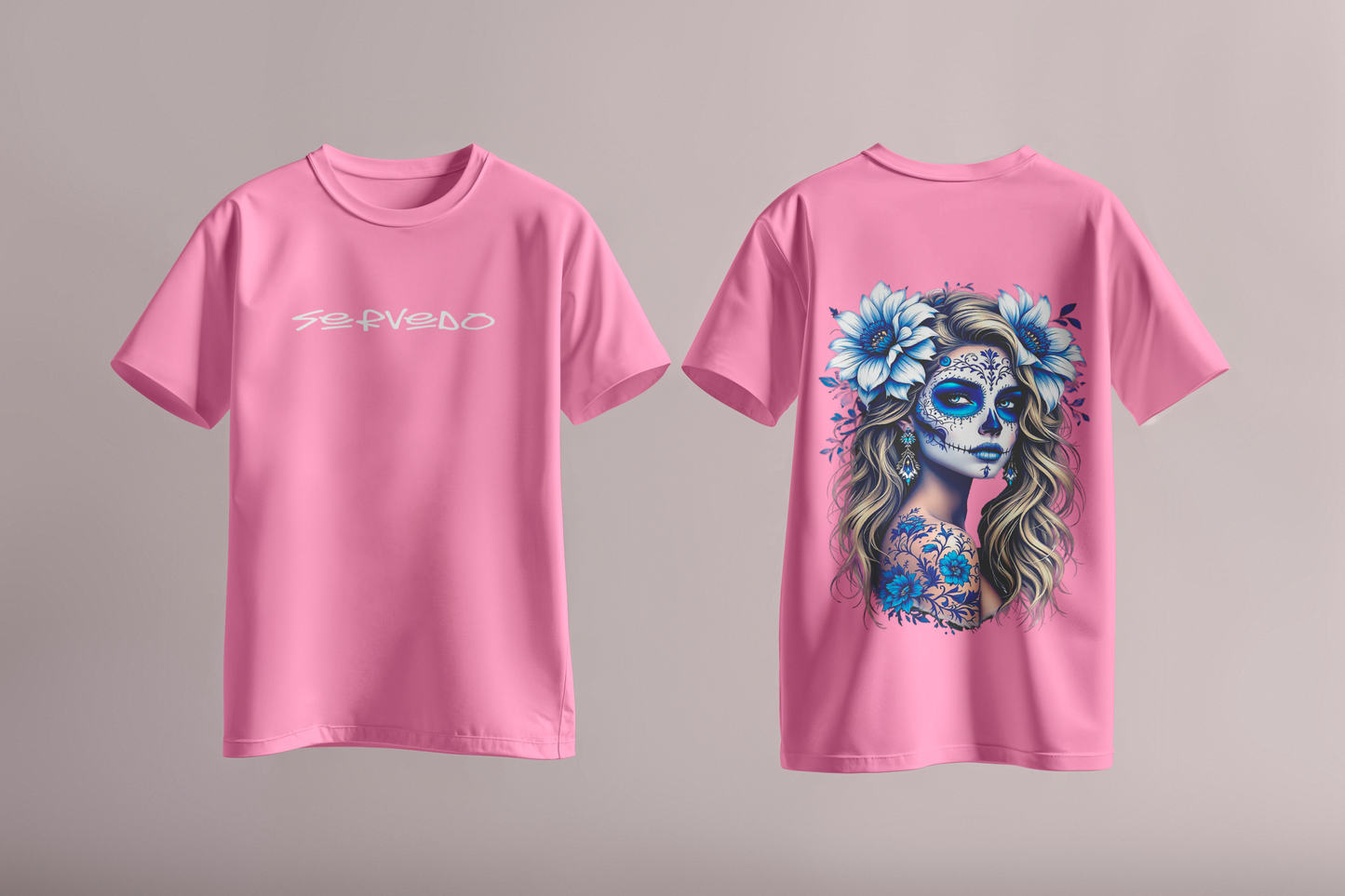 T-shirt "Servedo - Ice Calavera" collezione "Santa Muerte"