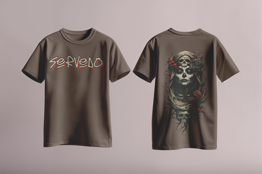 T-shirt "Servedo - Muerte Obscura” collezione "Santa Muerte"