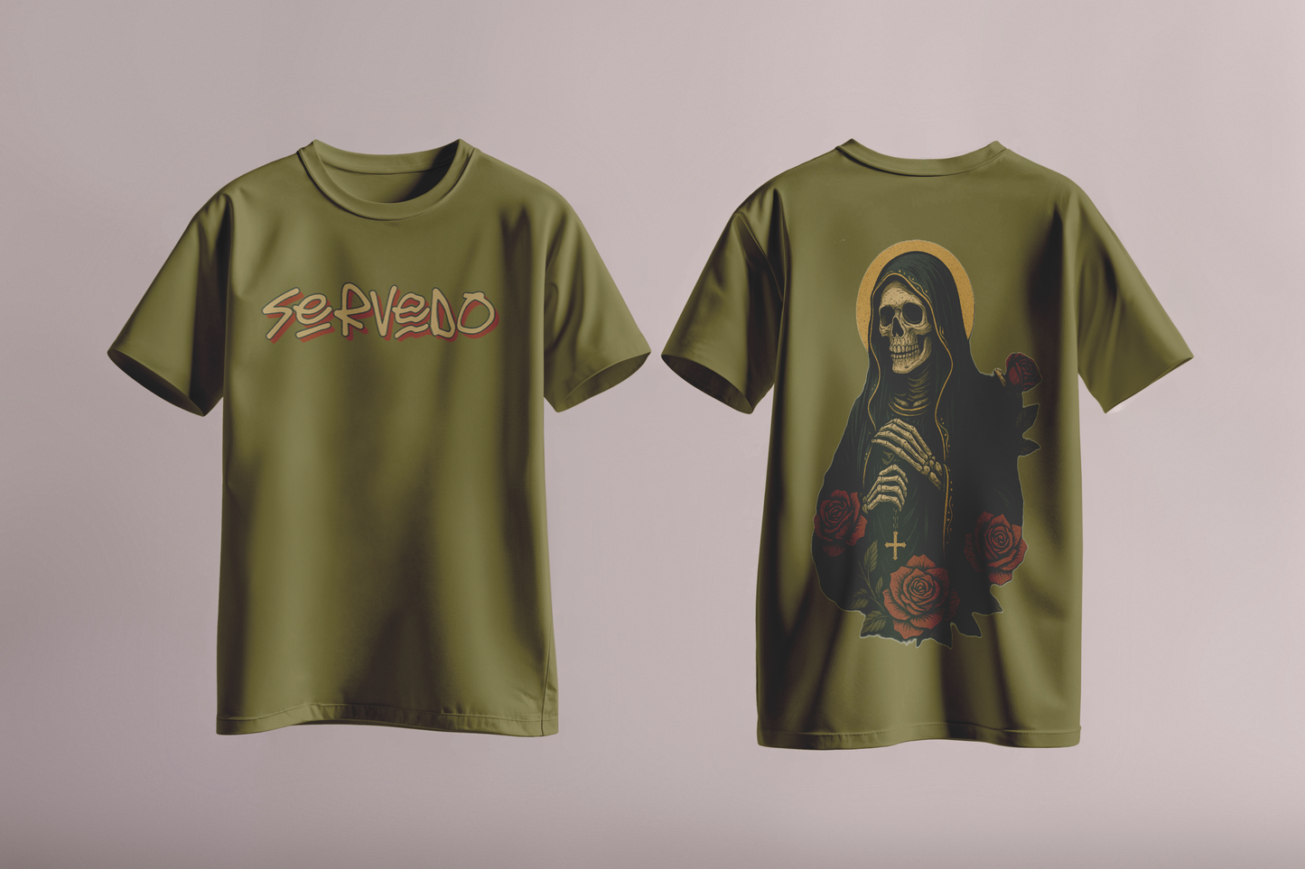 T-shirt "Servedo - Sacro Urbano” collezione "Santa Muerte"